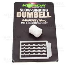 Korda Slow Sinking Dumbell Banoffee