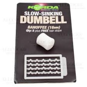 Korda Slow Sinking Dumbell Banoffee