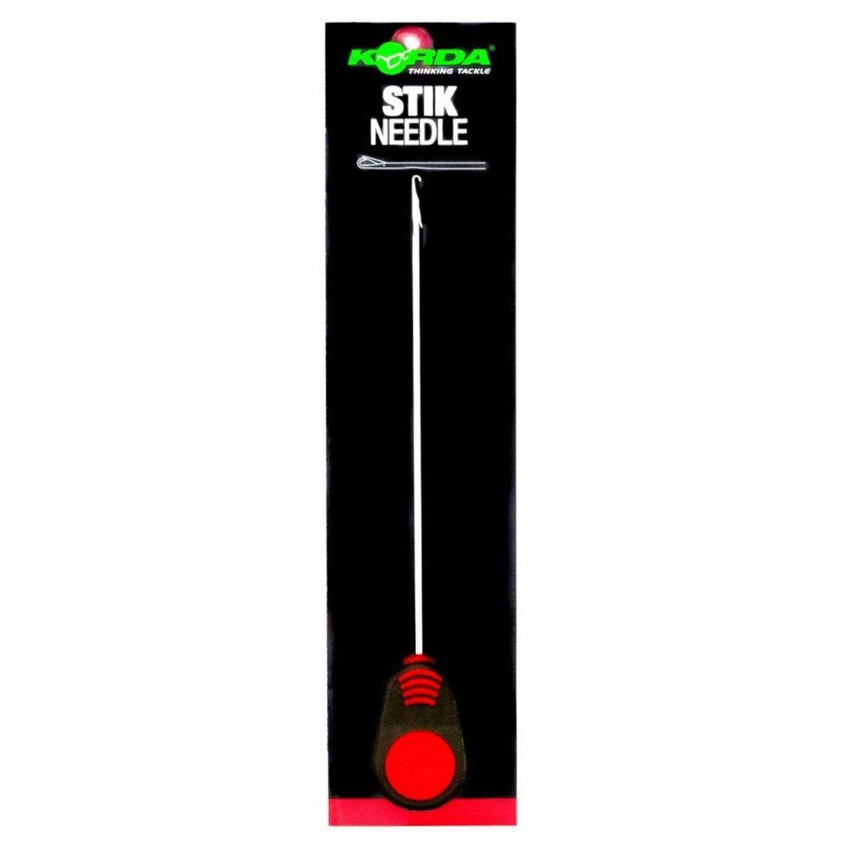 Korda Stik Needle 12 Cm – Ago Da Innesco Heavy Latch Per Carpfishing (Rosso)