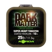 Korda Dark Matter Hooklink avec revêtement en tungstène vert herbe
