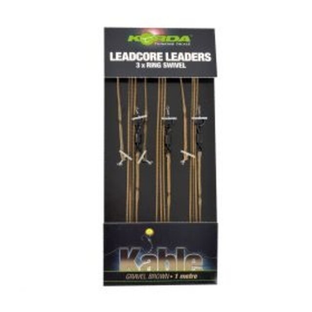 Korda Leadcore Leader Anneaux Pivotants
