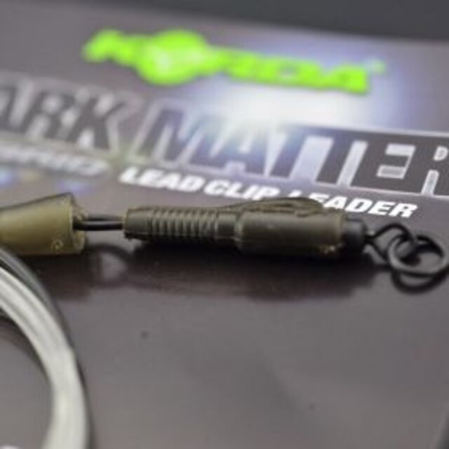 Clip de plomo híbrido Korda Dark Matter Leader