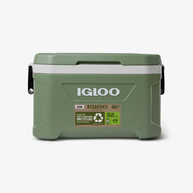 IGLOO ECOCOOL 52 + Kühlelemente Gratis im Wert von 20 €