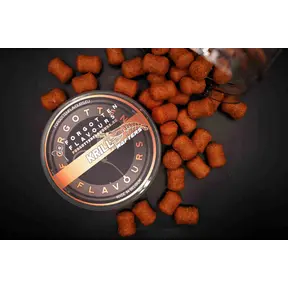 Sabores olvidados Barquillos de krill con forma de mancuerna