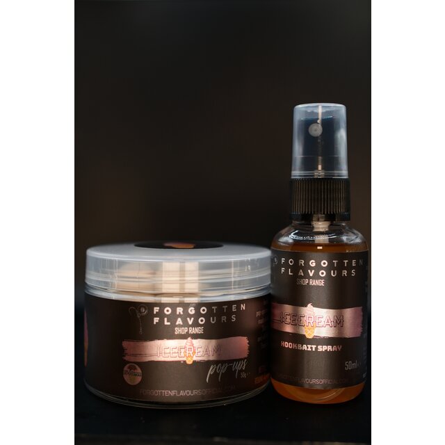 Spray appât pour glace aux saveurs oubliées