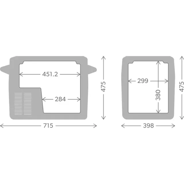 Dometic CFF 45 Kompressorkühlbox 43,5 Liter