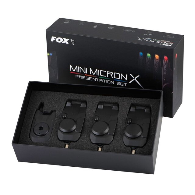 Ensemble de 3 cannes Fox Mini Micron X