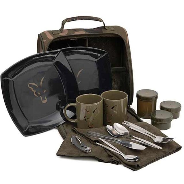 Fox Camolite 2 Person Dinner Set