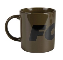Tasse en céramique Fox verte et noire