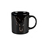 FOX  Keramiktasse mit Fuchskopf, Schwarz und Camouflage