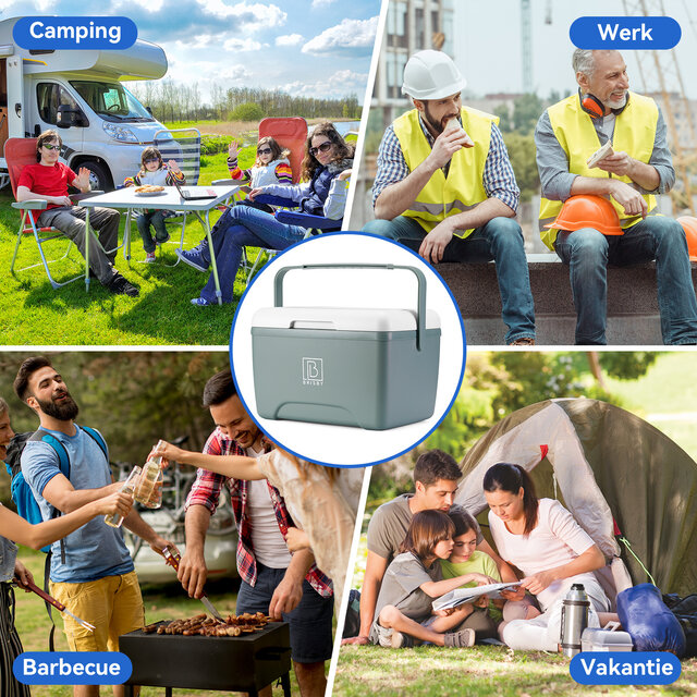 Brisby Koelbox 8L Groen