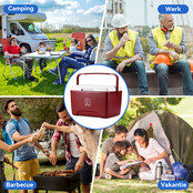 Brisby Cooler 8L Rosso