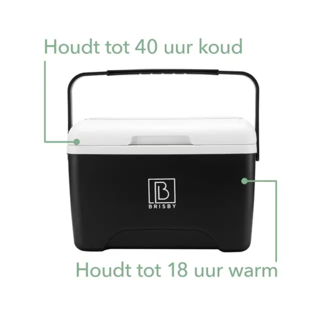 Brisby Cool Box 8L Black