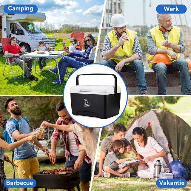 Brisby køleboks 8L sort