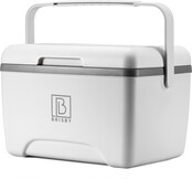 Nevera portátil Brisby de 8 l, color blanco