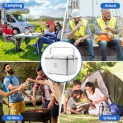 Brisby Cool Box 8L Bianco