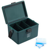 Brisby Cooler 12L with carrying strap Green