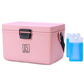 Brisby Koelbox 12L met draagband Roze