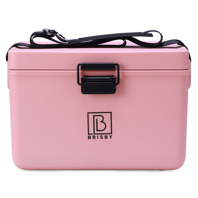Brisby Cooler 12L med bærerem Pink