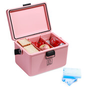 Brisby Kühltasche 12L mit Tragegurt Pink