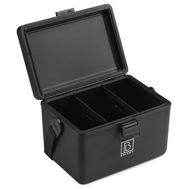 Brisby Cooler 12L with carrying strap Black