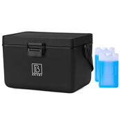 Brisby Cooler 12L con tracolla Nero