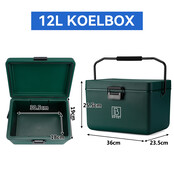 Brisby Cool Box 12L Green