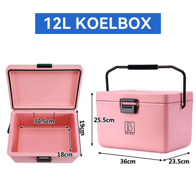 Brisby Cooler 12L Pink