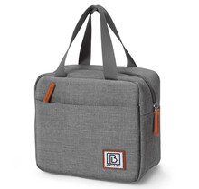 Bolsa térmica Brisby de 4 litros, color gris oscuro