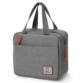Borsa termica Brisby da 4 litri, grigio scuro