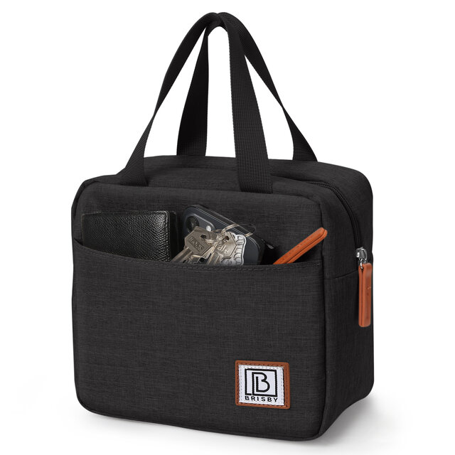 Bolsa térmica Brisby de 4 litros, color negro