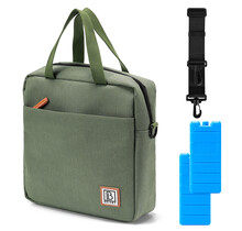 Bolsa térmica Brisby de 7 litros, color verde