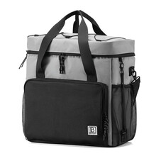 Brisby Kühltasche 40 Liter Schwarz Grau