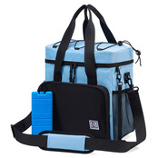 Brisby Koeltas 15 Liter Zwart Blauw