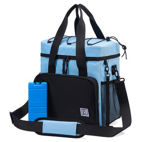 Brisby Cooler Bag 15 Liter Black Blue