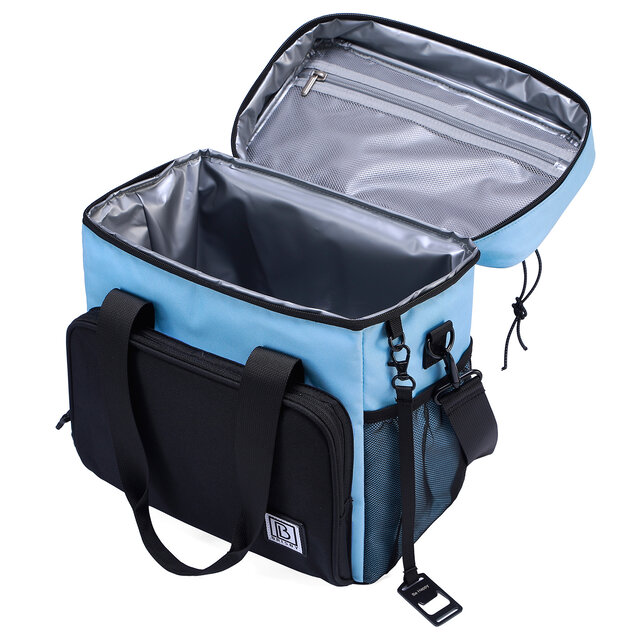 Brisby Koeltas 15 Liter Zwart Blauw