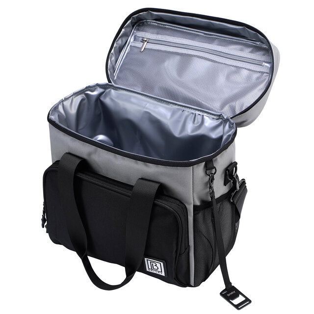 Brisby Cooler Bag 15 Liter Black Gray