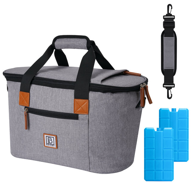Brisby Kühltasche 21 Liter Grau