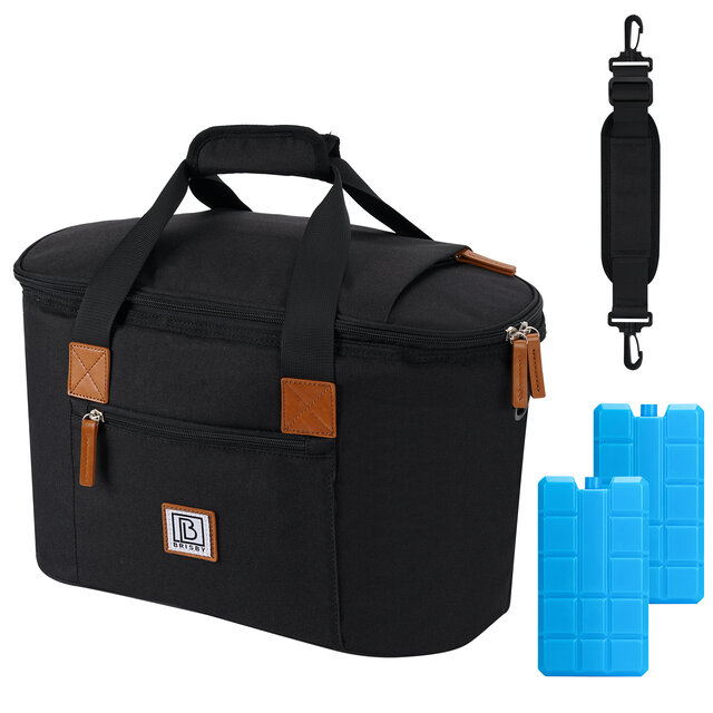 Brisby Koeltas 21 Liter Zwart