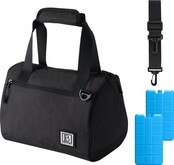Sac isotherme Brisby 10 litres noir