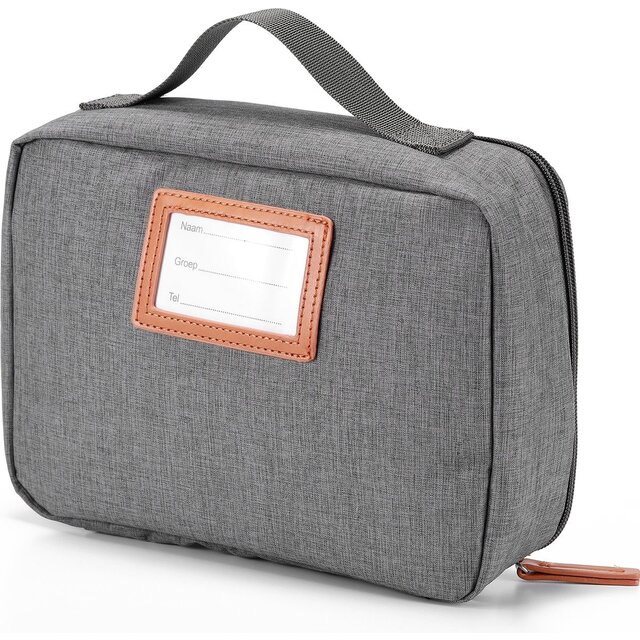Bolsa térmica Brisby de 2,5 litros, color gris oscuro