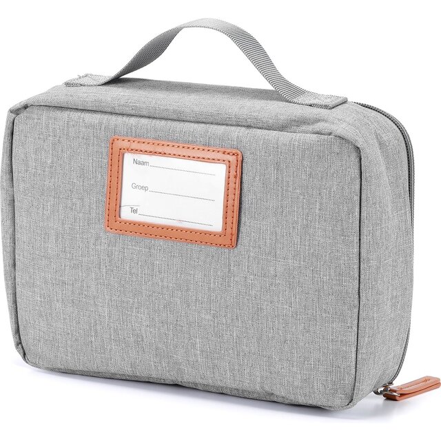 Borsa termica Brisby da 2,5 litri, grigio chiaro