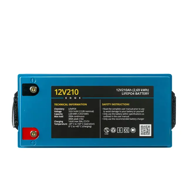 Rebelcell 12V 210Ah EDGE LiFePO4 battery