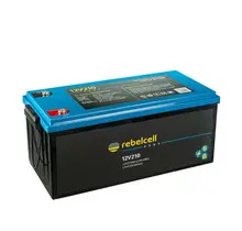 Batería Rebelcell EDGE LiFePO4 de 12 V y 210 Ah