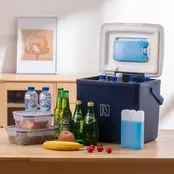 Glacière Brisby 13 litres bleue