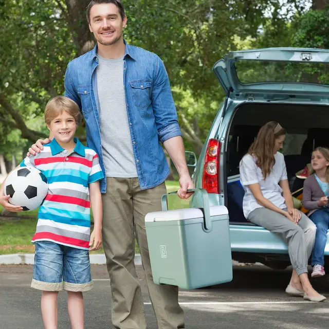 Brisby cool box 13 liters green