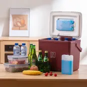 Glacière Brisby 13 litres rouge