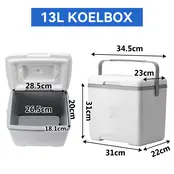 Brisby køleboks 13 liter hvid