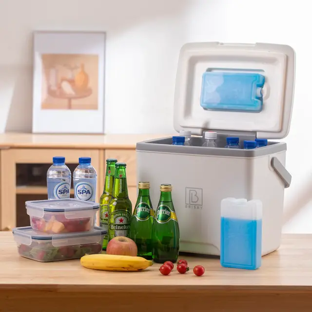 Brisby Kühlbox 13 Liter weiß