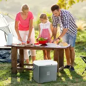 Brisby koelbox 13Liter grijs